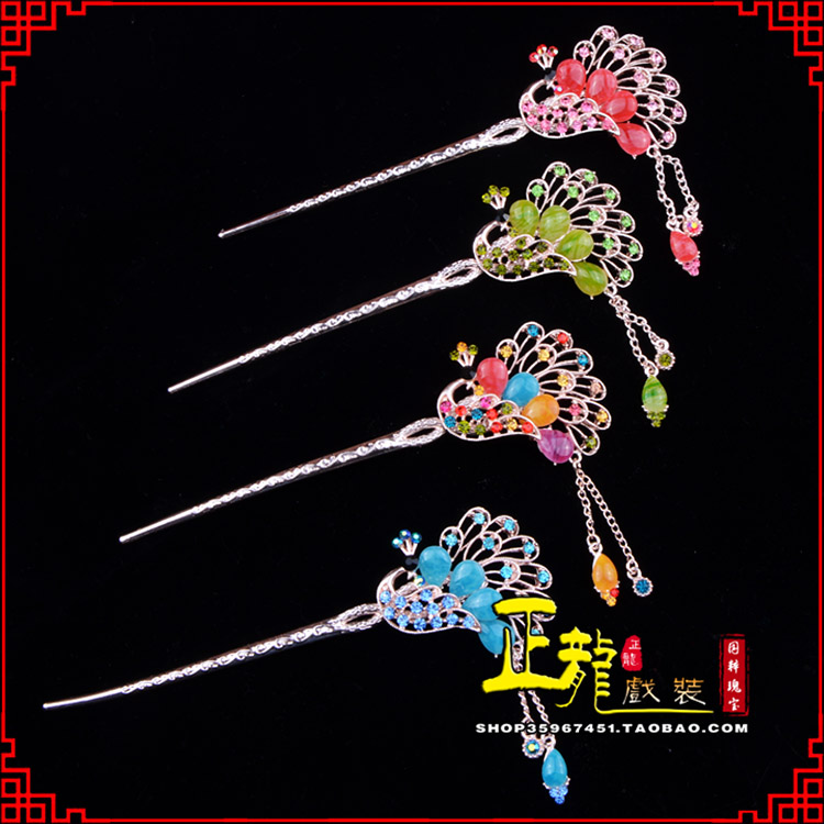 双牌头饰化妆用品饰品花旦小姐青衣头饰簪子发簪 发簪