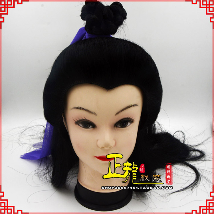 双牌小生头套董永头套古装假发青年头套