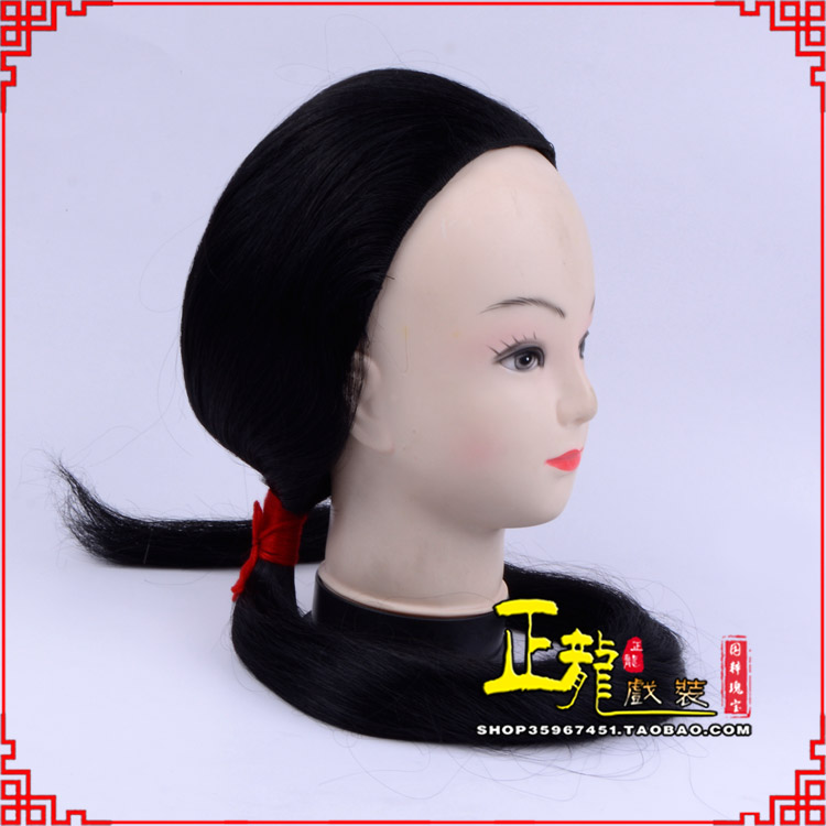 双牌古装影视演出头套花旦假发 真发古装发