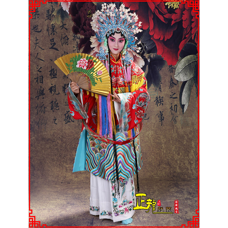 双牌凤袍杨贵妃贵妃醉酒 软绉团凤女蟒